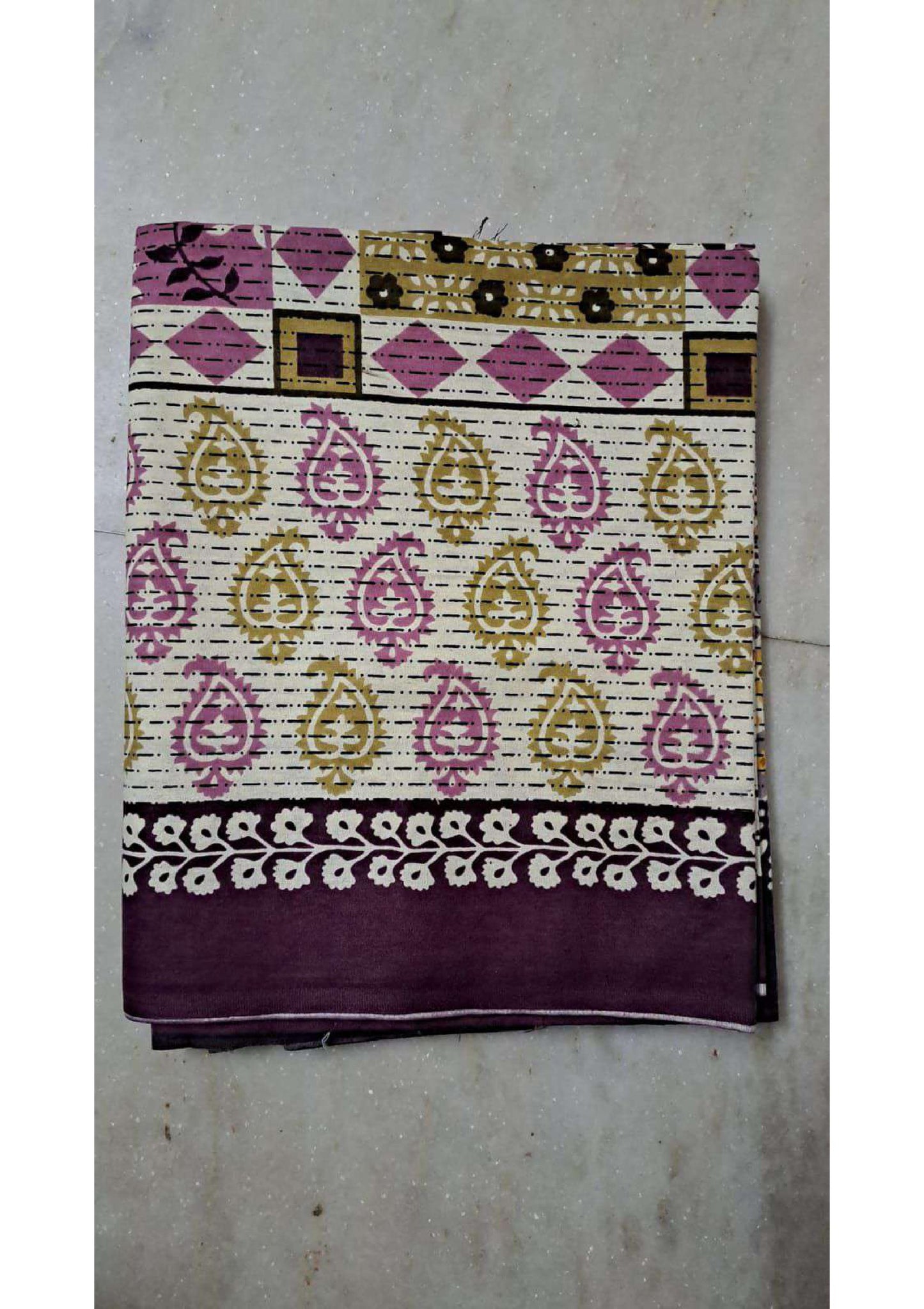 BS55: Alwar Cotton Single Bed Sheets