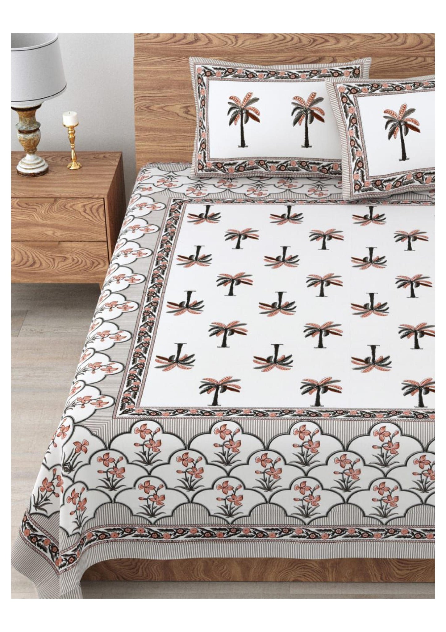 BS112: Kaya King Double Bed Sheets