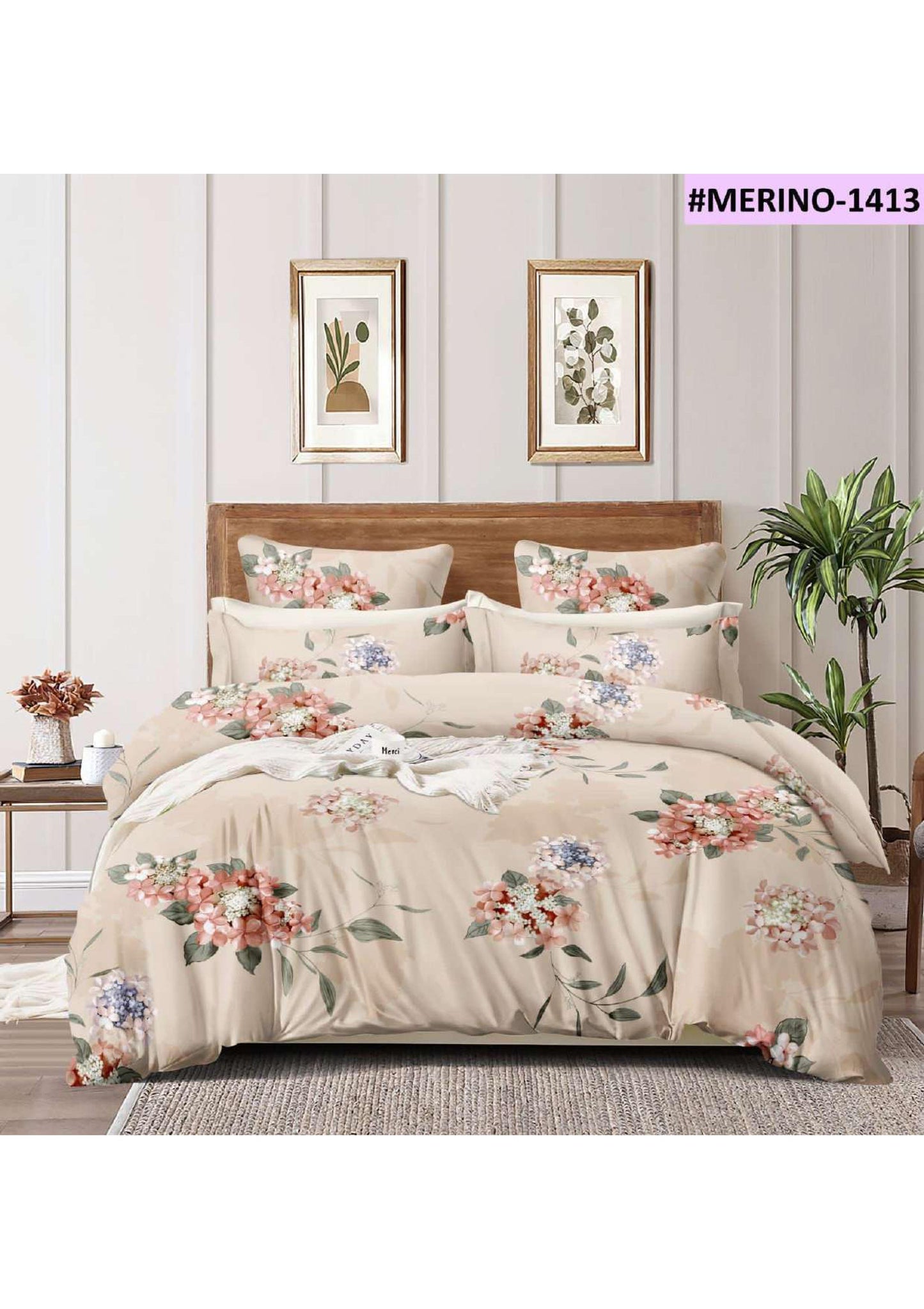 BS20: Celebration Book Fold Double Bed Sheets