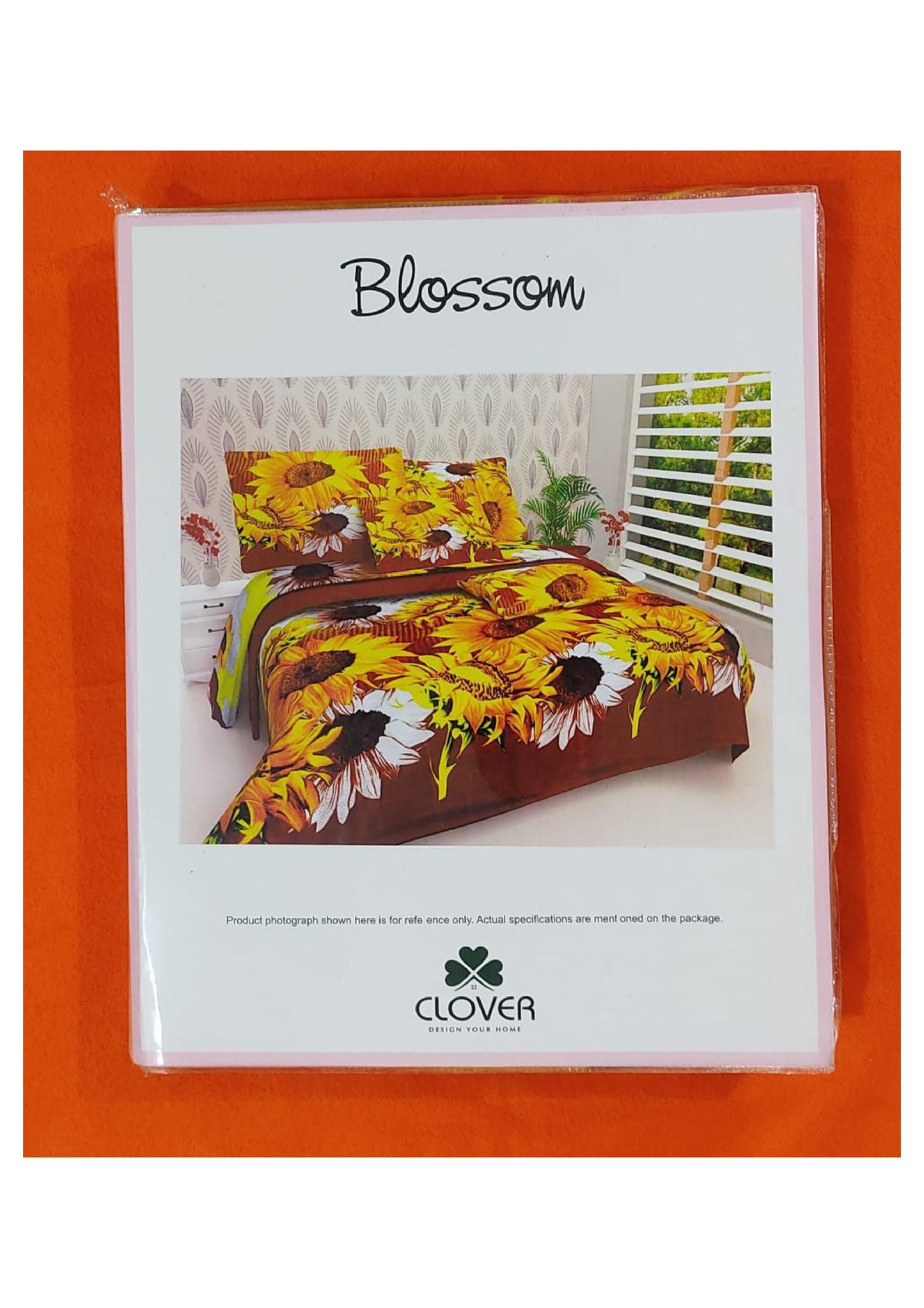 BS6: Blossom Book Fold Double Bed Sheets