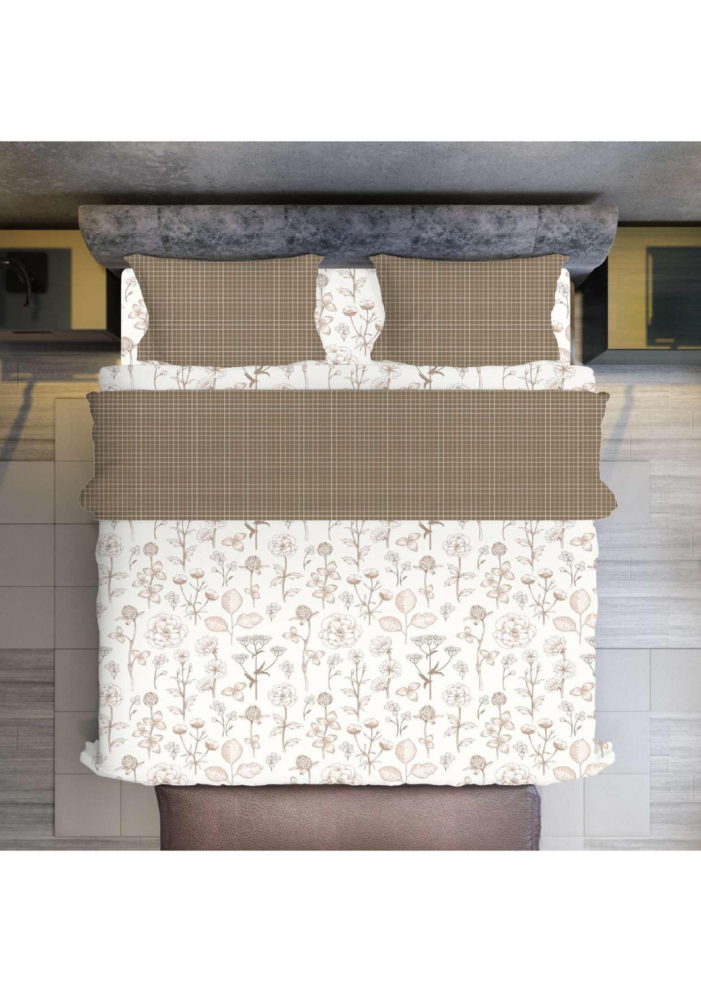 BS38: Fortuner S. King Double Bed Sheets