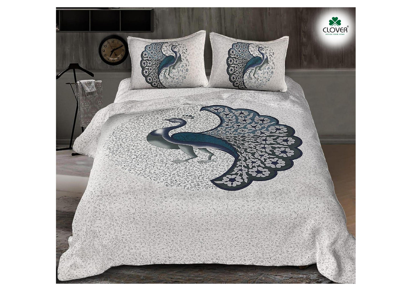BS67: Kathputli Cotton Double Bed Sheets