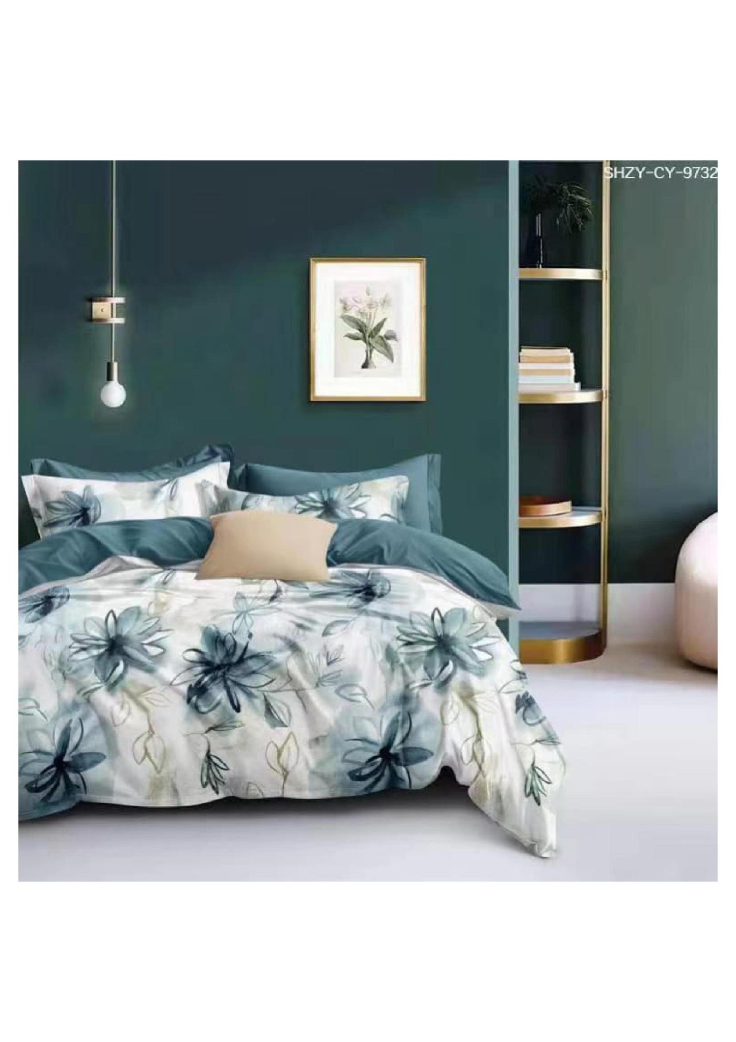 BS119: Atlas Gift Packing Double Bed Sheet Set With Dohar