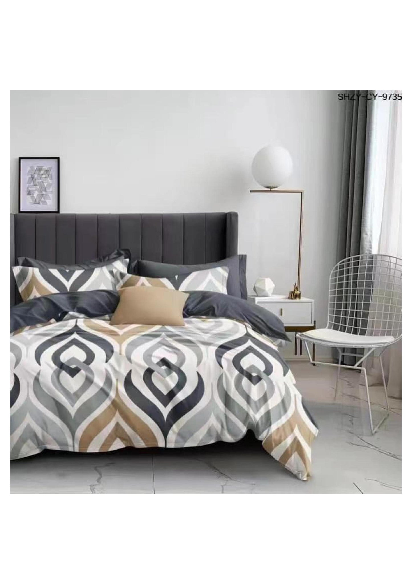BS119: Atlas Gift Packing Double Bed Sheet Set With Dohar