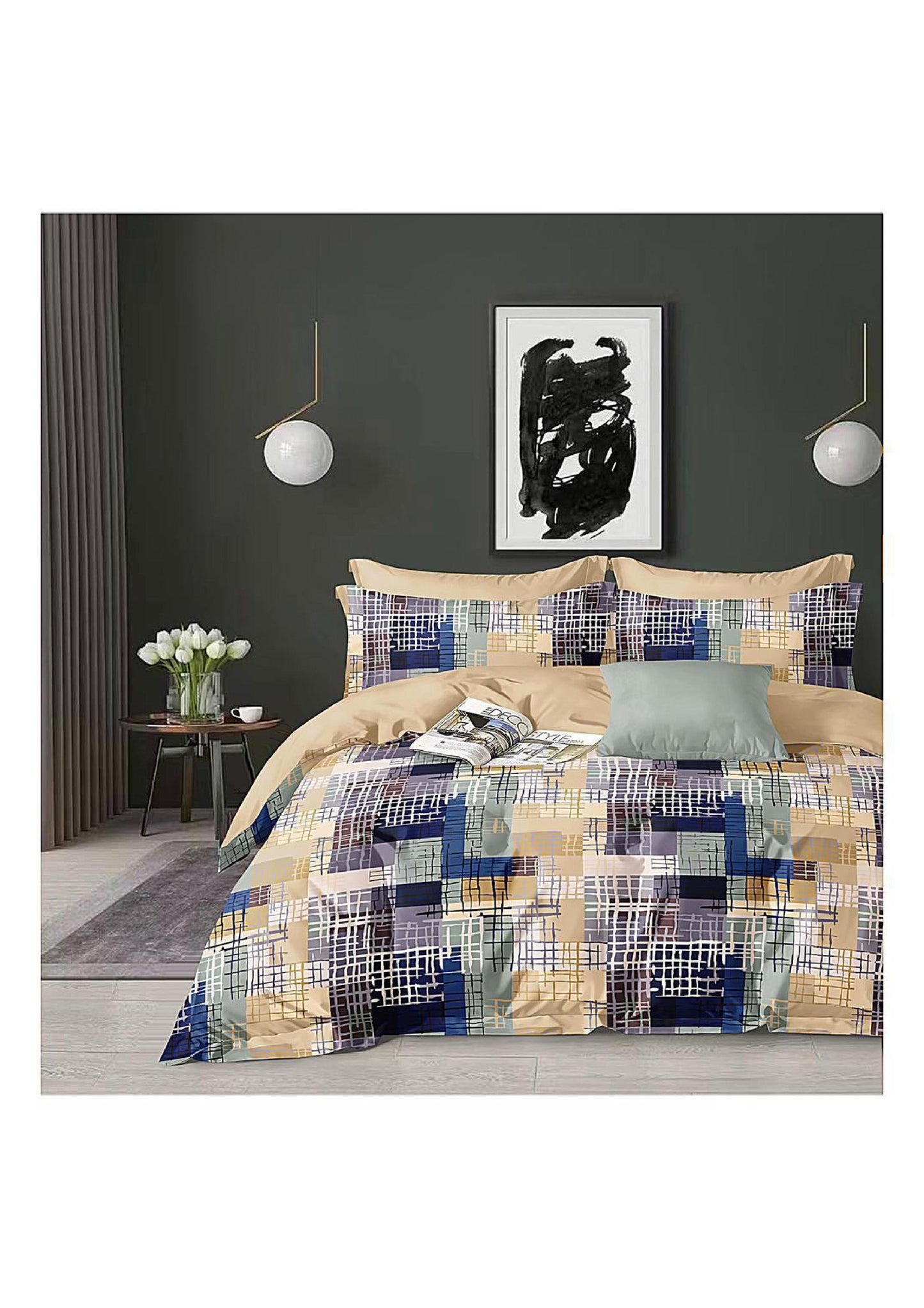 BS29: Globus Book Fold Double Bed Sheets