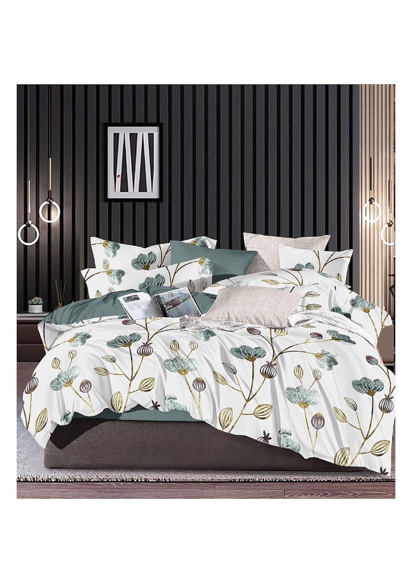 BS29: Globus Book Fold Double Bed Sheets