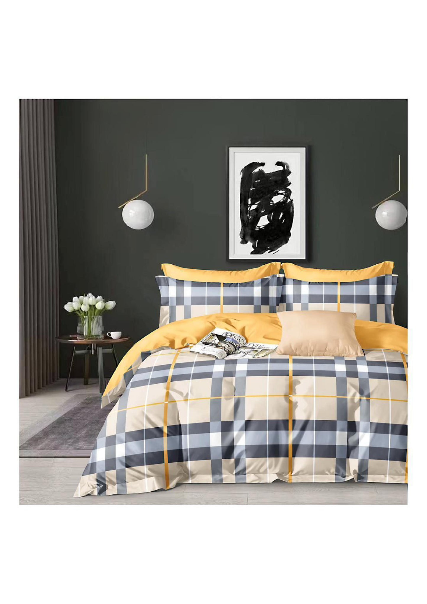BS29: Globus Book Fold Double Bed Sheets