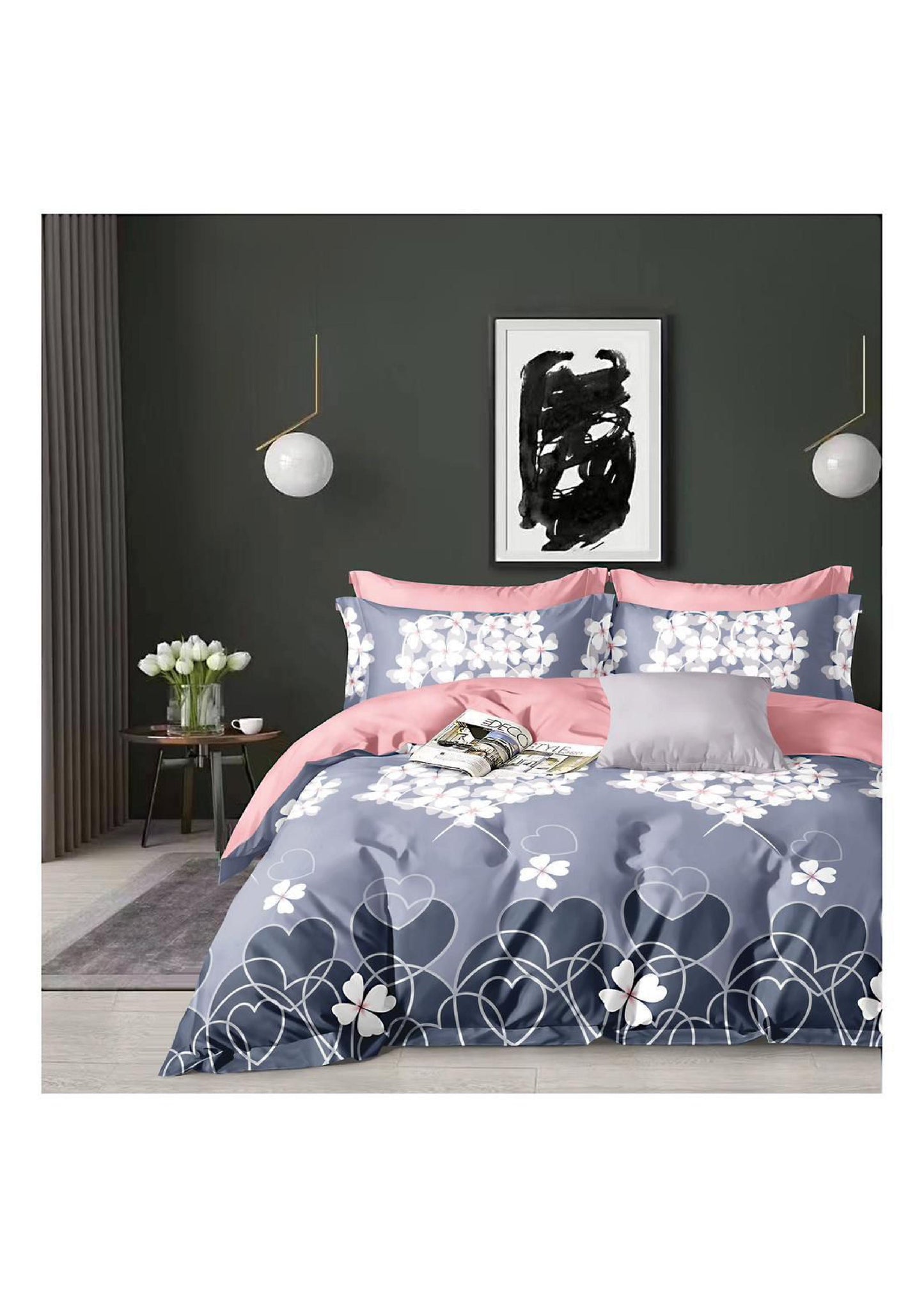 BS29: Globus Book Fold Double Bed Sheets