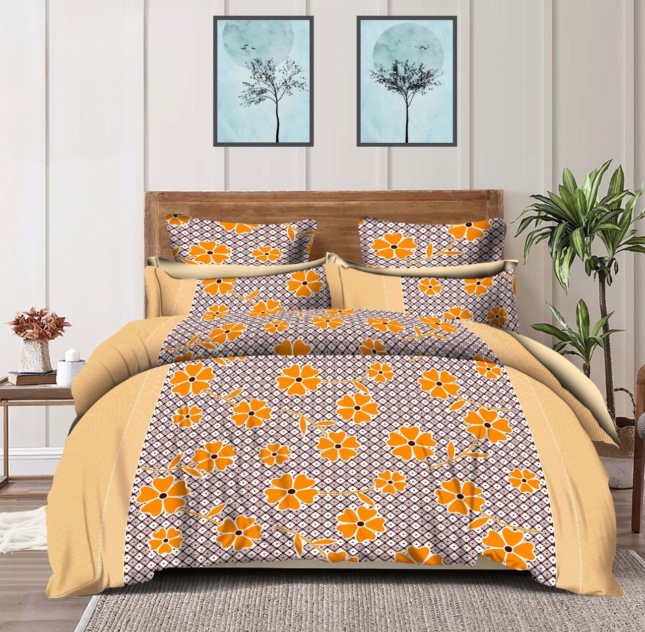 BS4: M-800 Double Bed Sheets