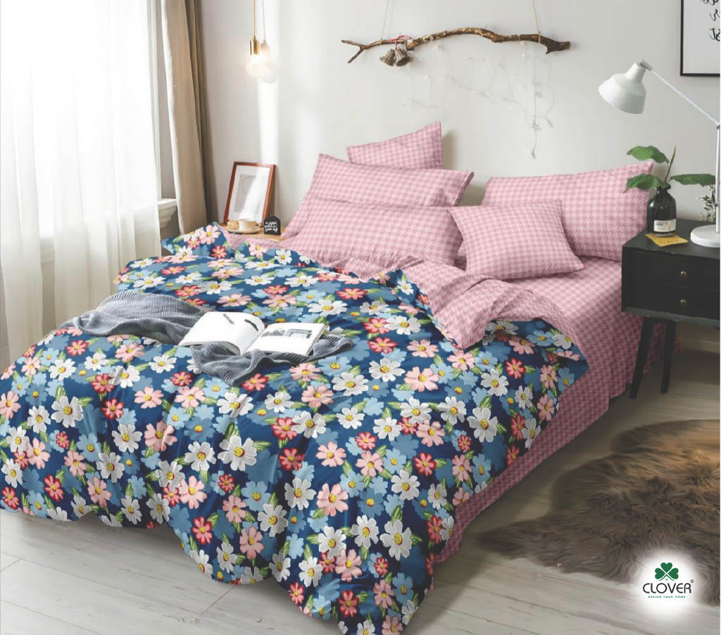 BS12: Cadbury S. King Fitted Double Bed Sheets