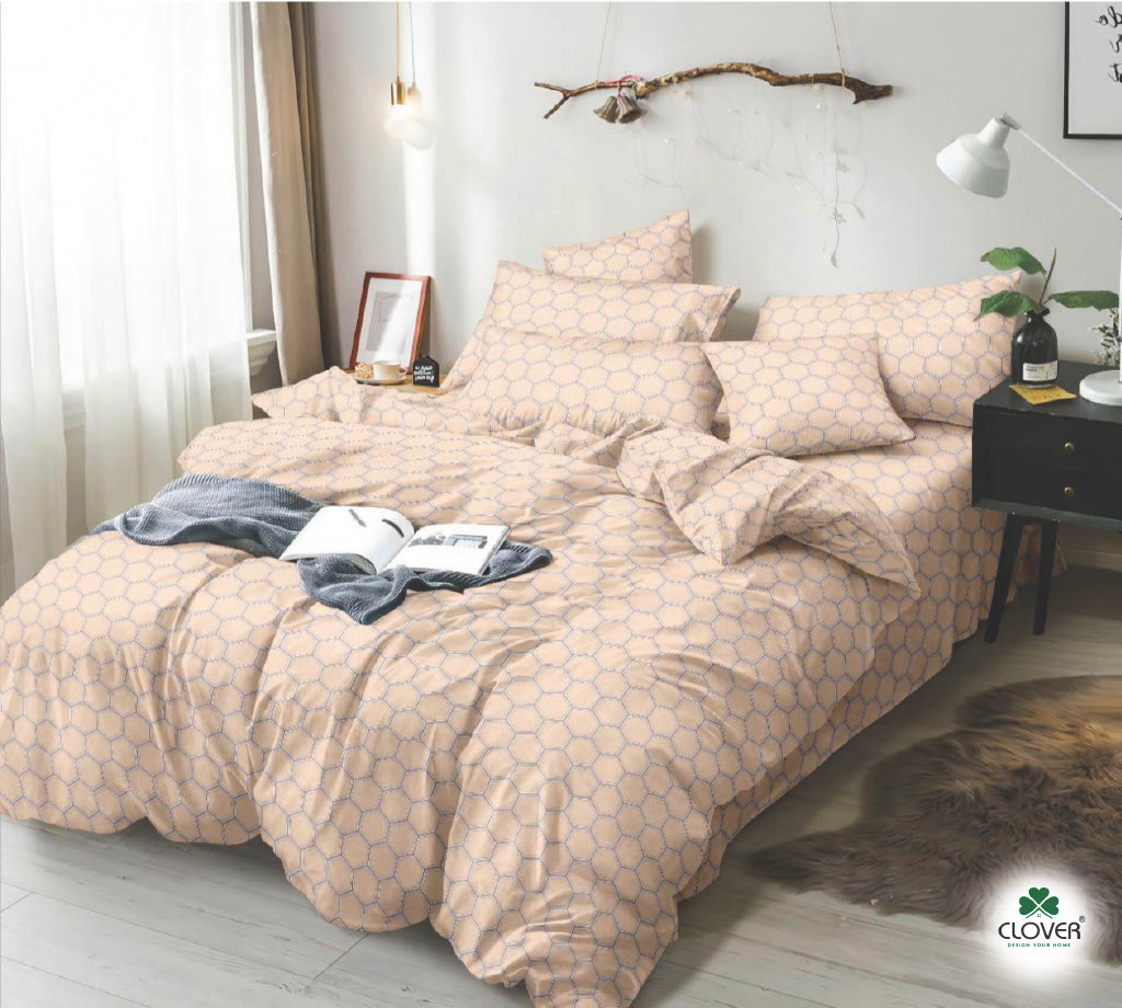 BS12: Cadbury S. King Fitted Double Bed Sheets