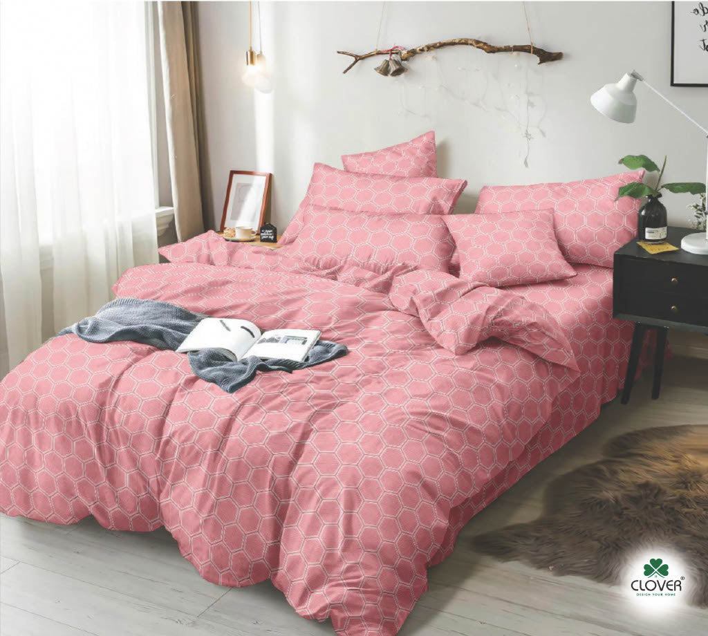 BS12: Cadbury S. King Fitted Double Bed Sheets