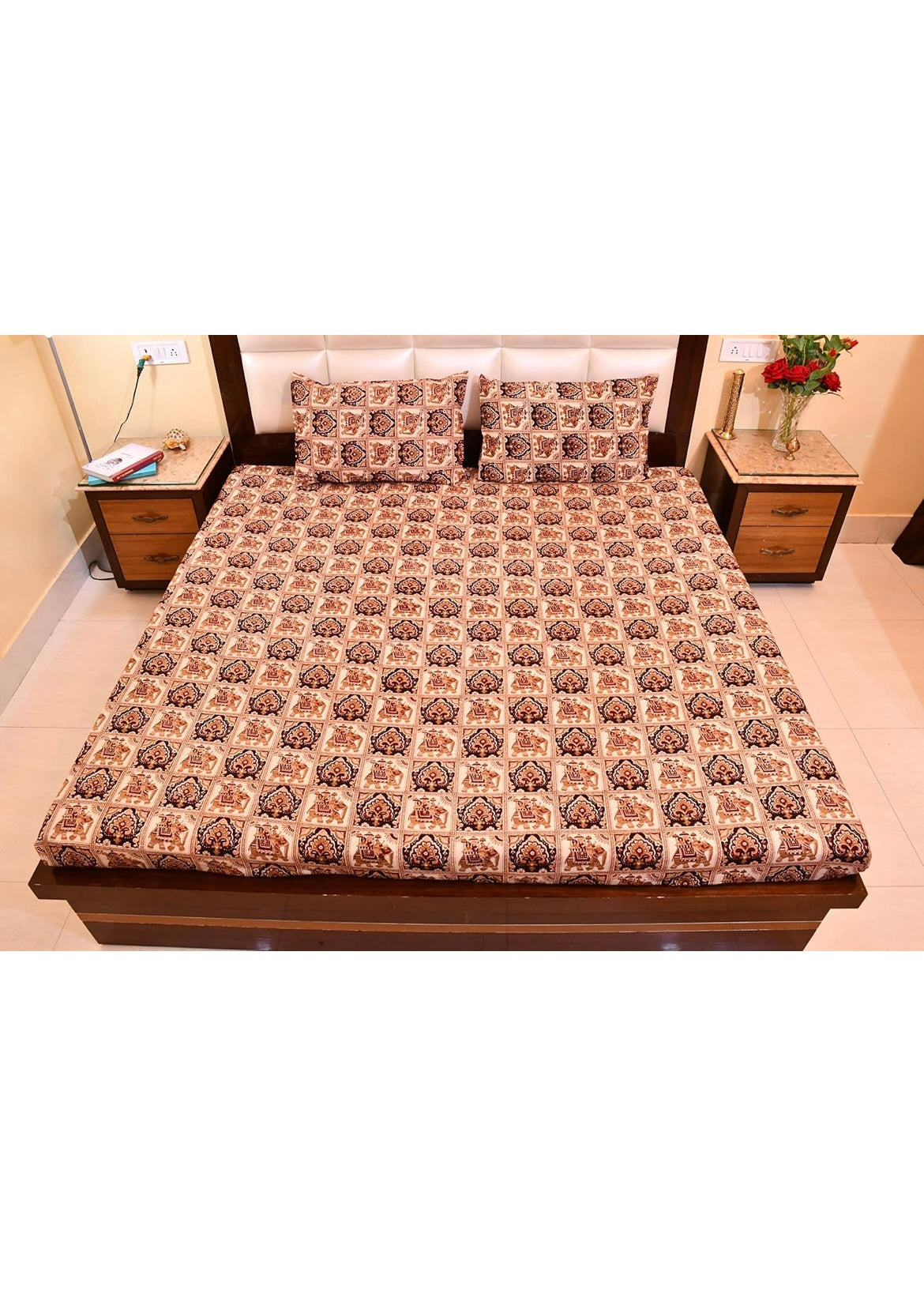BS236: Rajwara Double Bed Sheets