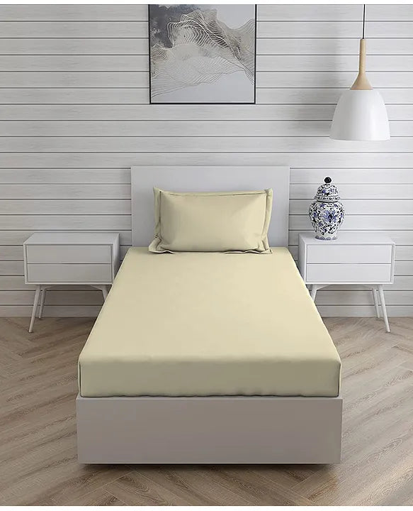 BS107: Apollo Single Bed Sheets (Pair Packing)