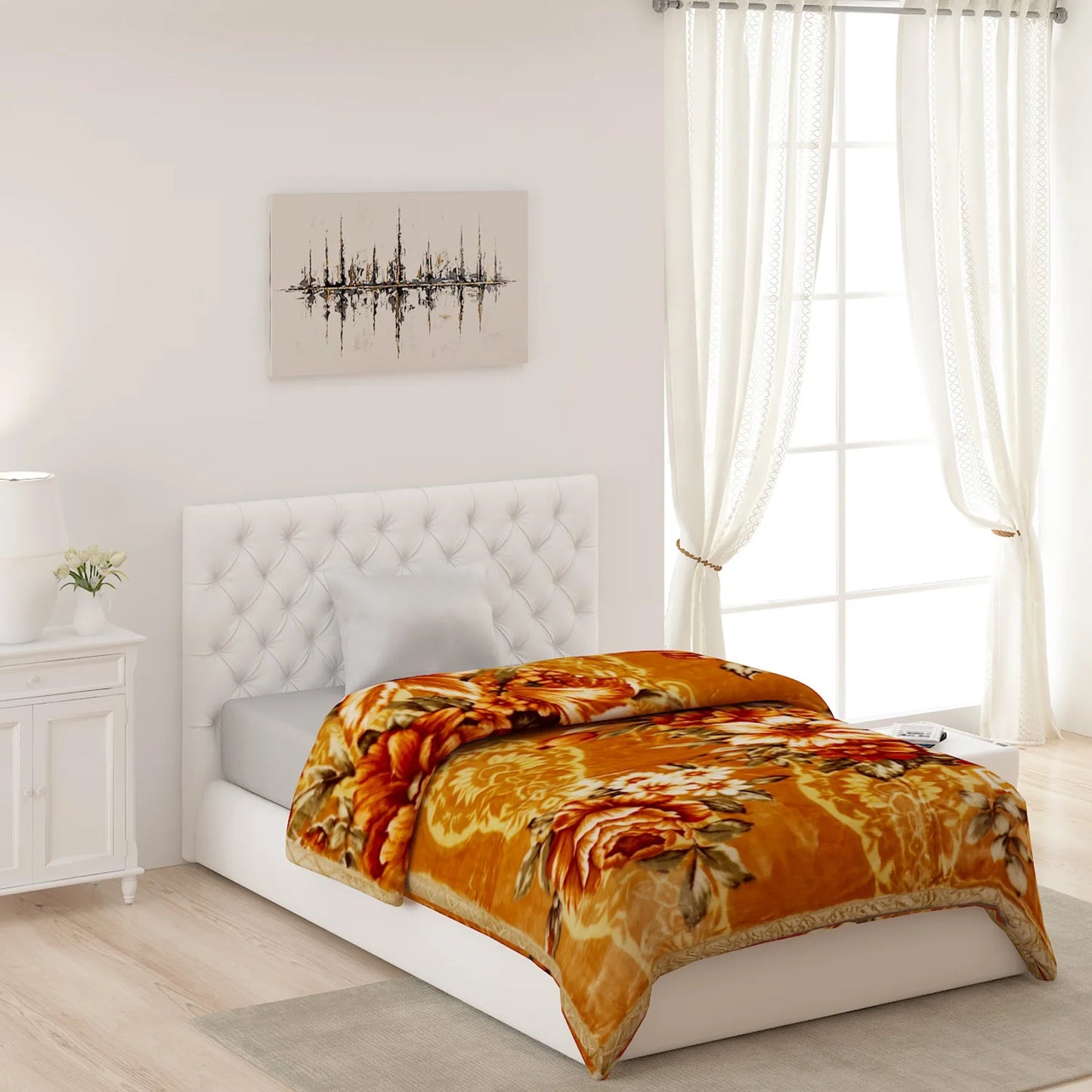 Mink Blanket - Clover (Single Bed)