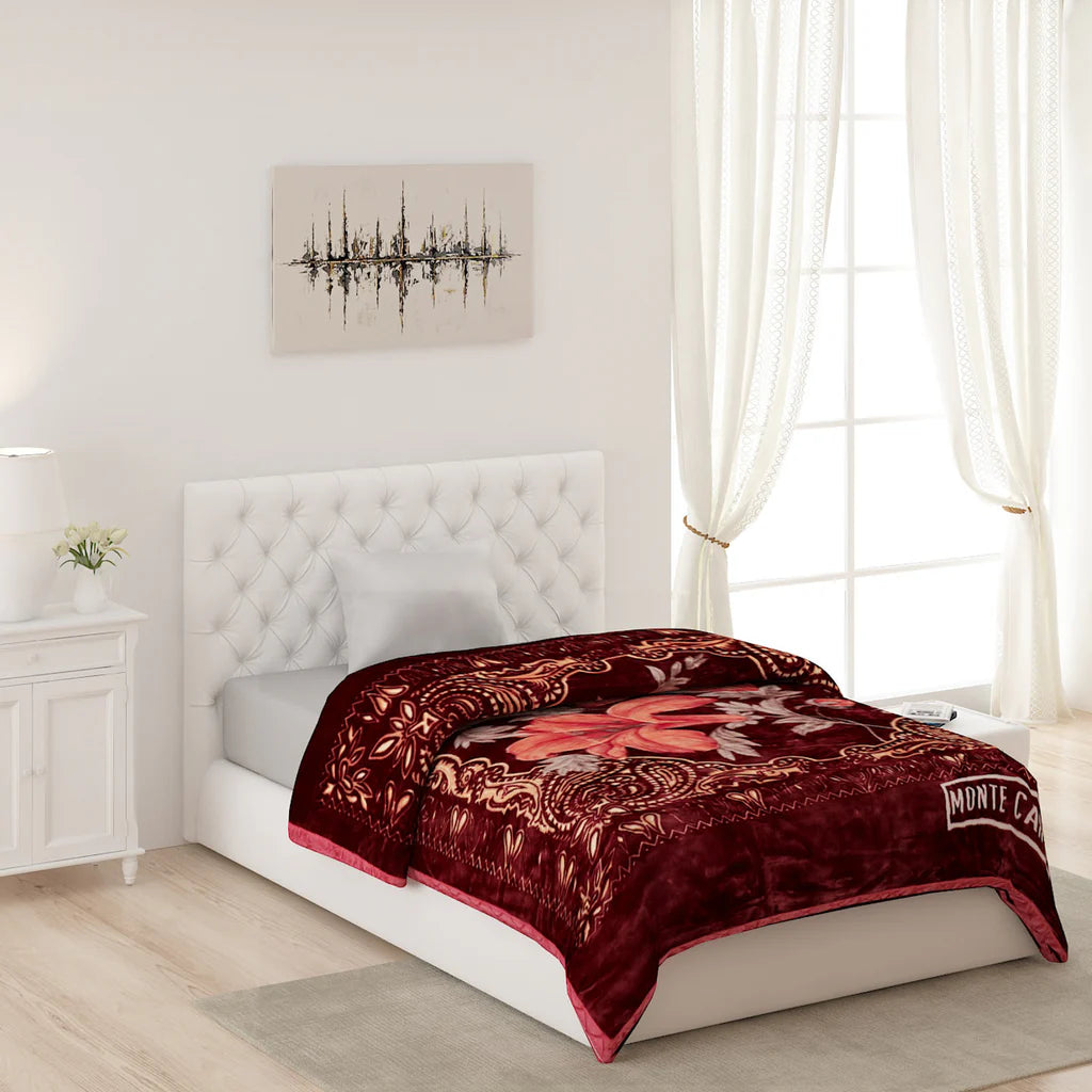 Mink Blanket - Clover (Single Bed)