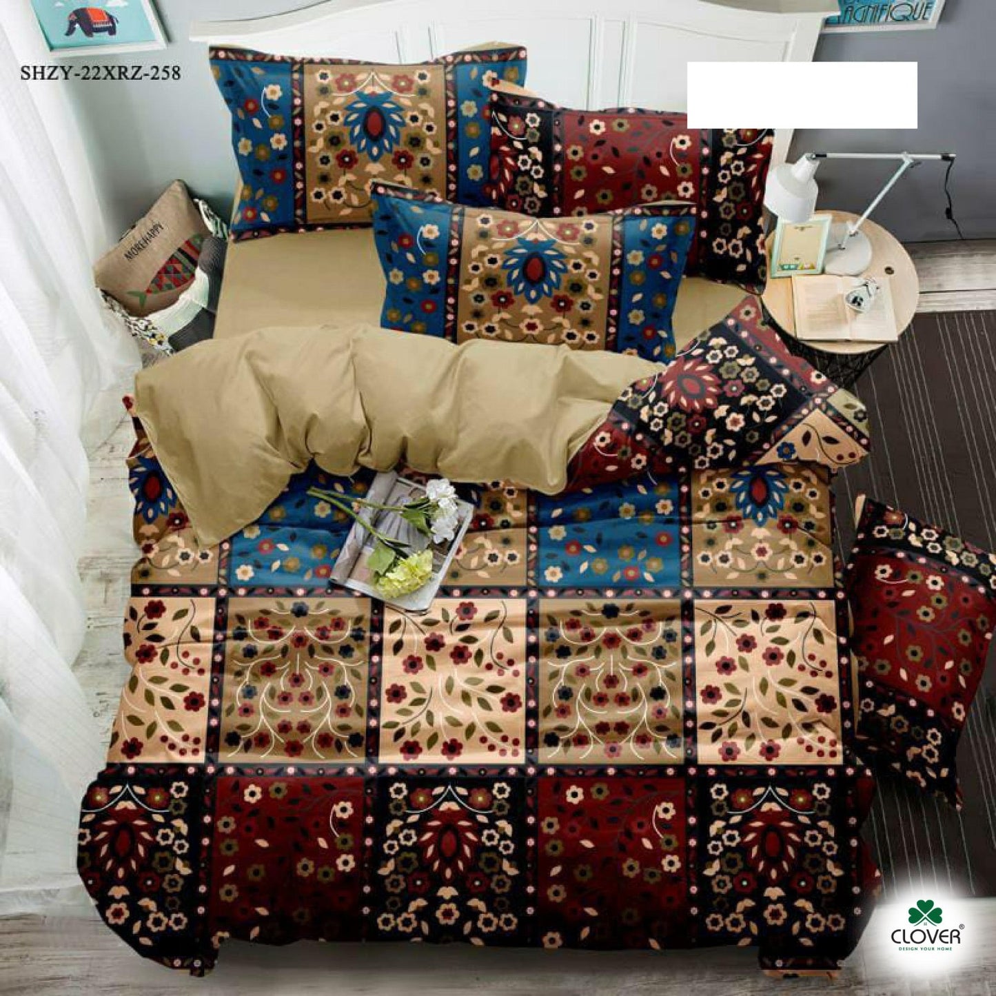 BS39: Etios Double Bed Sheets