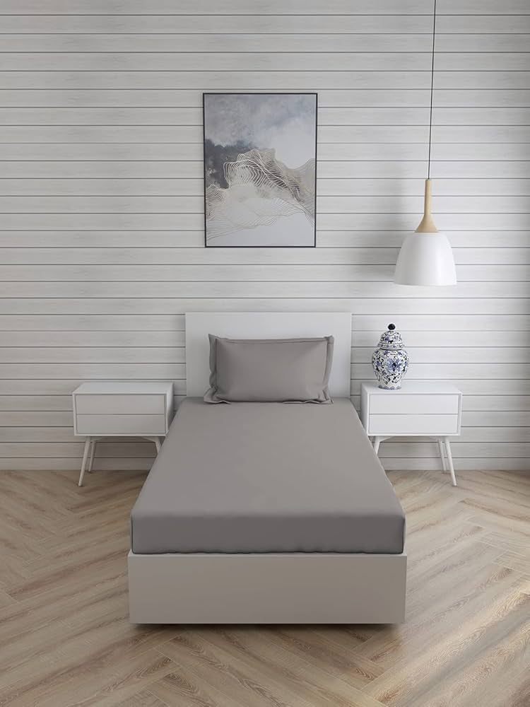 BS107: Apollo Single Bed Sheets (Pair Packing)