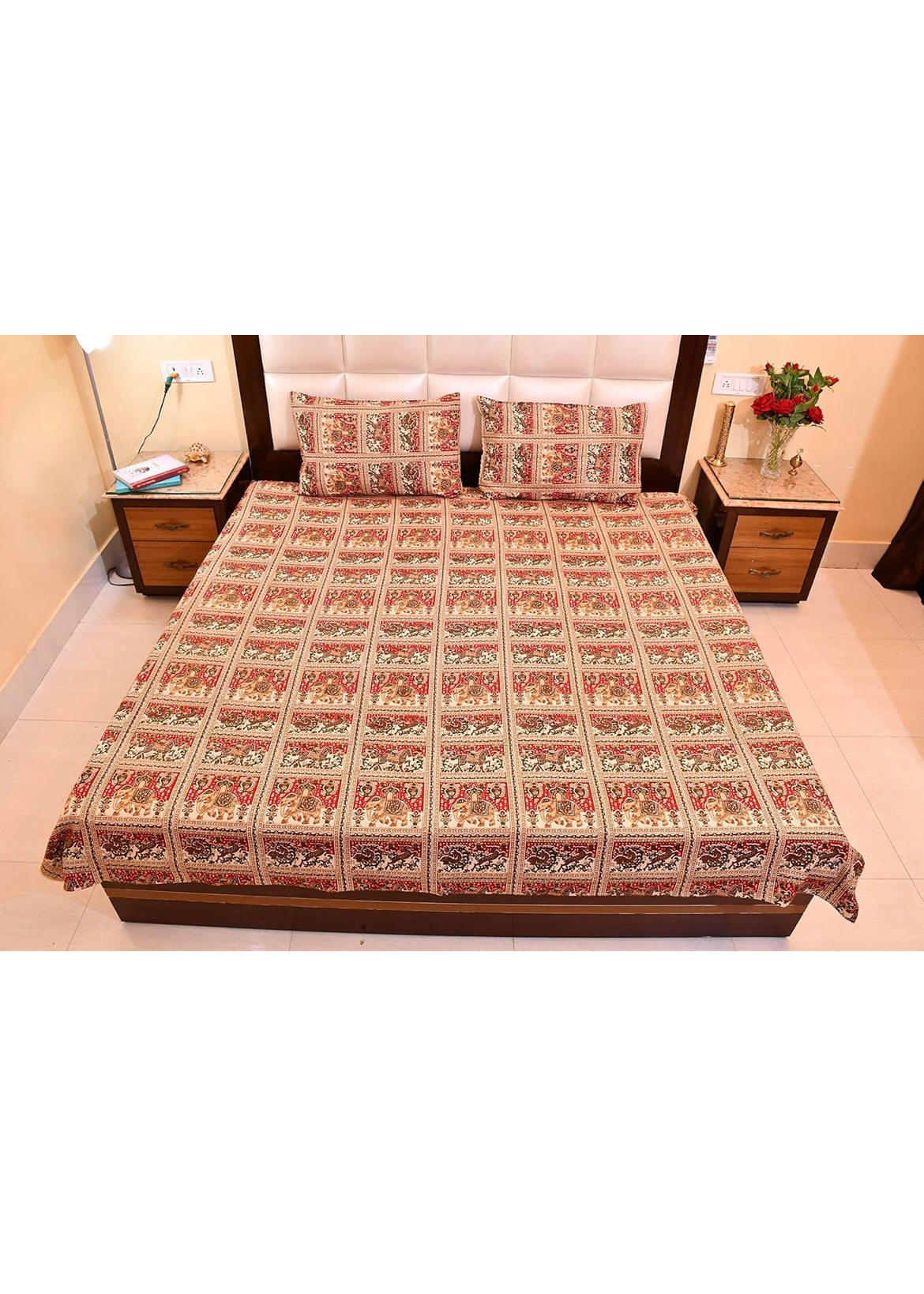 BS236: Rajwara Double Bed Sheets
