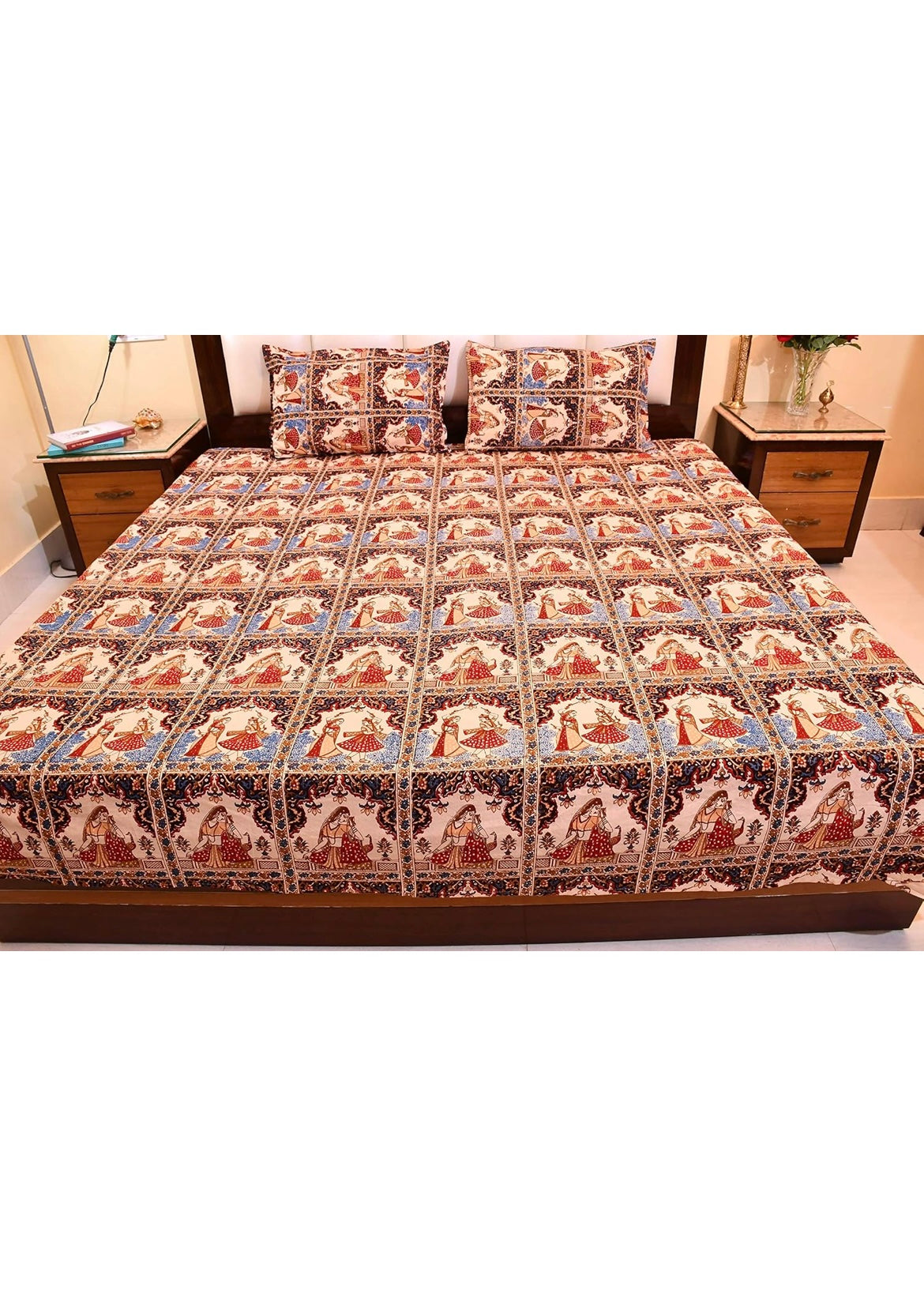 BS236: Rajwara Double Bed Sheets
