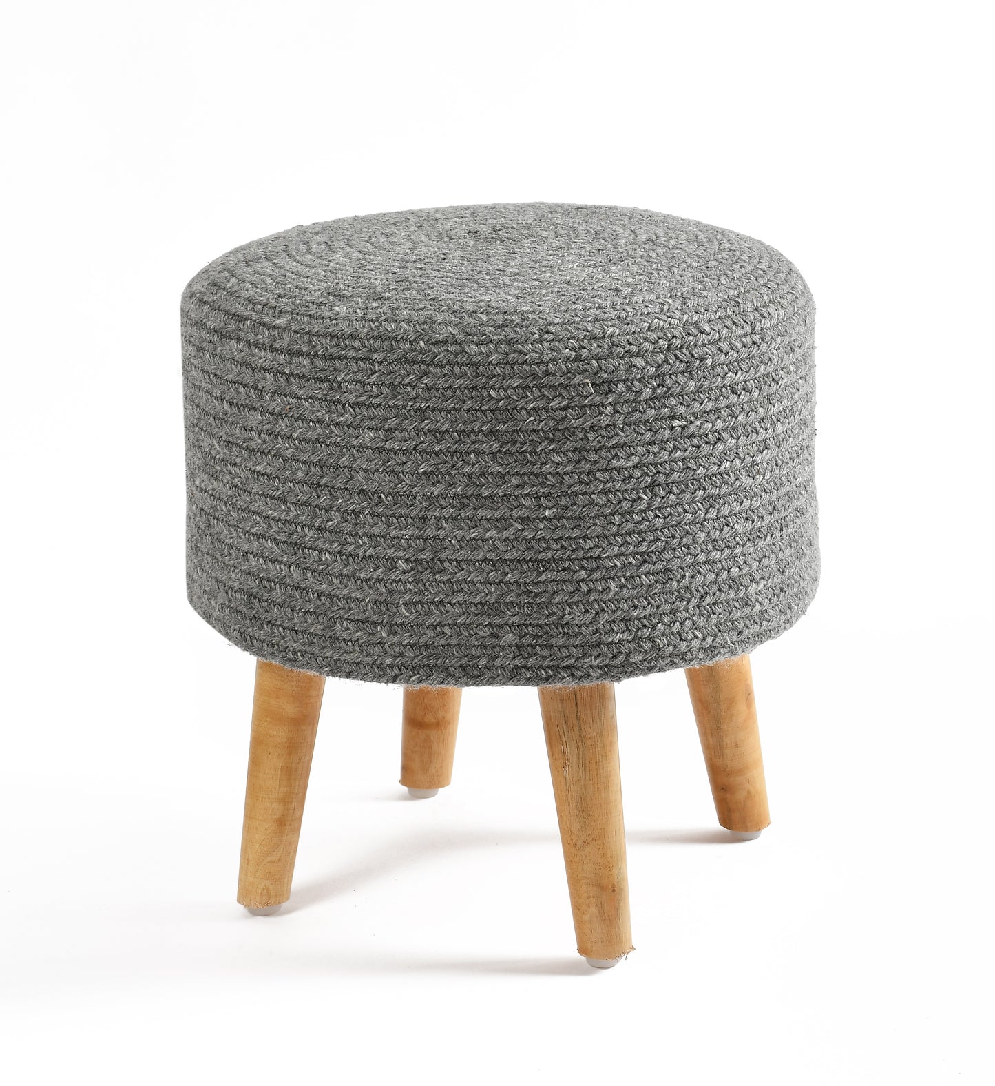 Patachitra Ottoman Stool - Jute