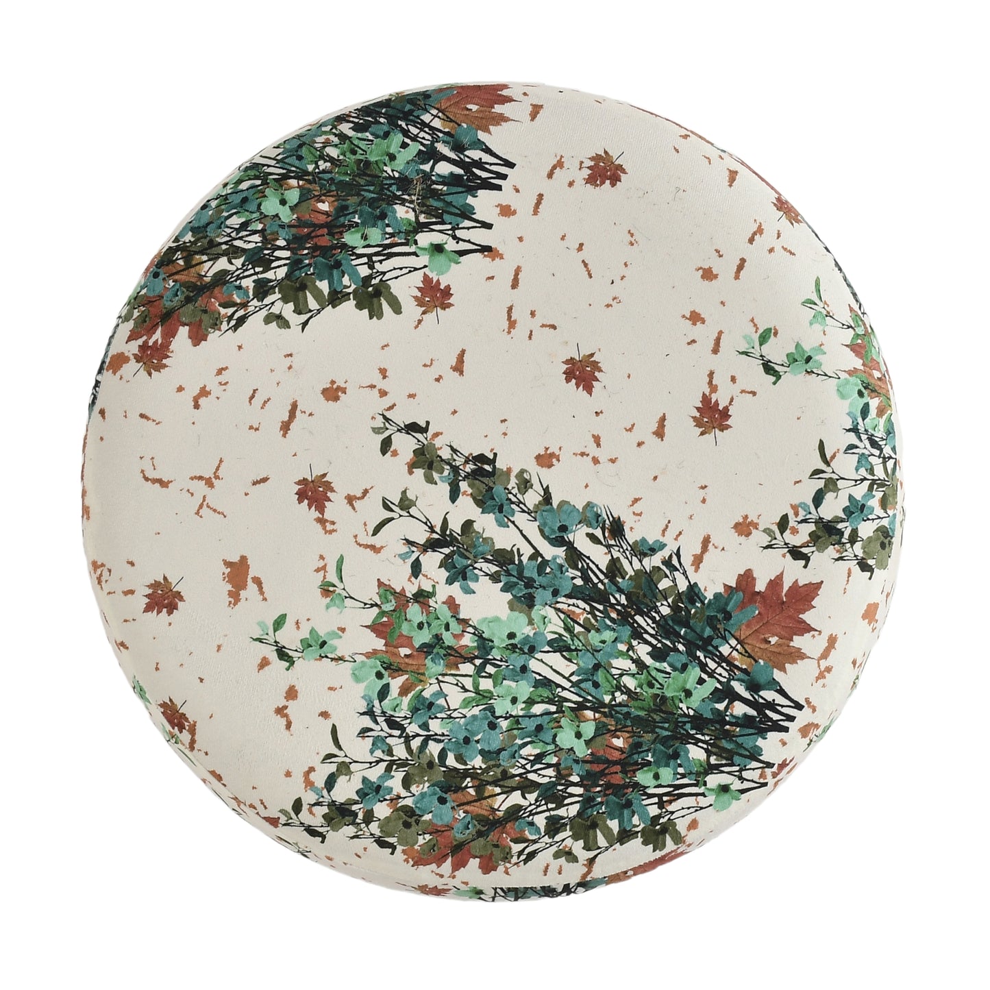Warli Ottoman Stool - Printed