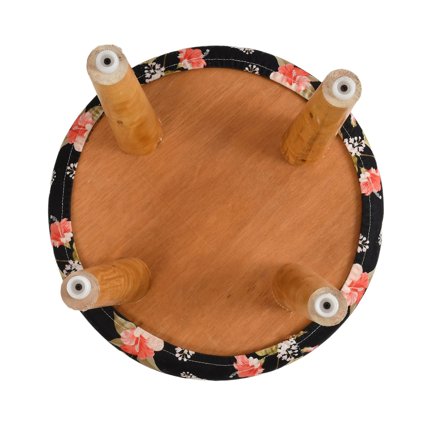 Warli Ottoman Stool - Printed