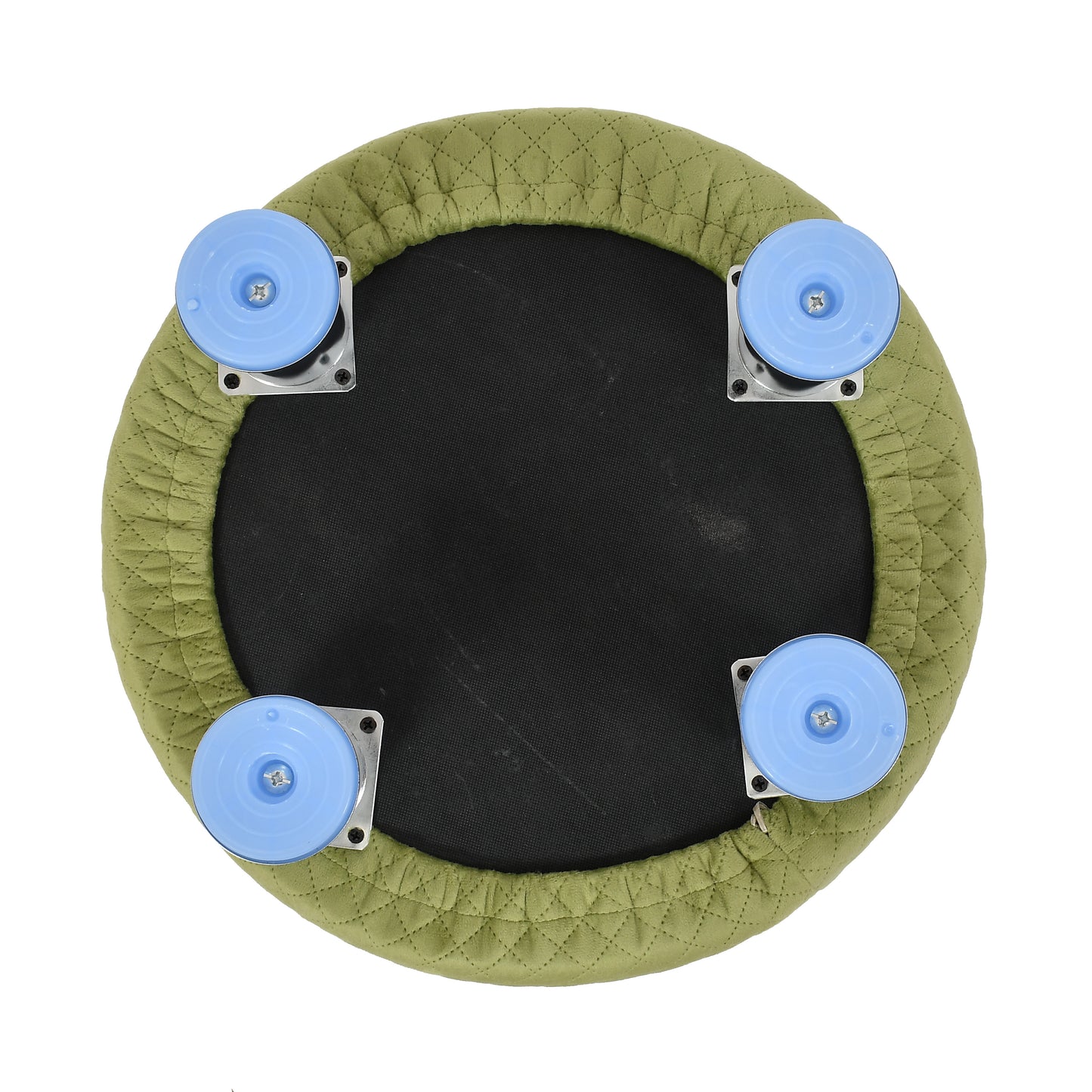 Kangra Ottoman Stool - Light Green - Clover Home Furnishings