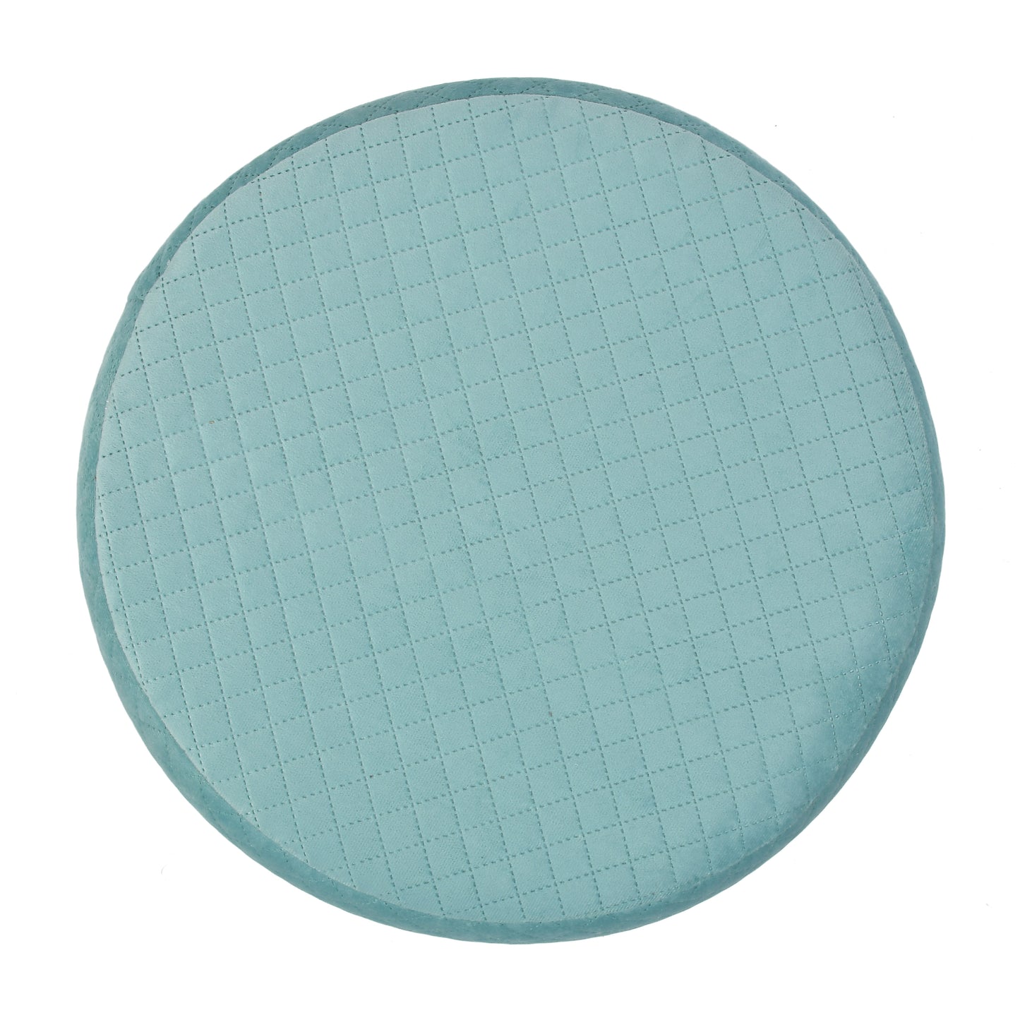 Kangra Ottoman Stool - Sky Blue - Clover Home Furnishings