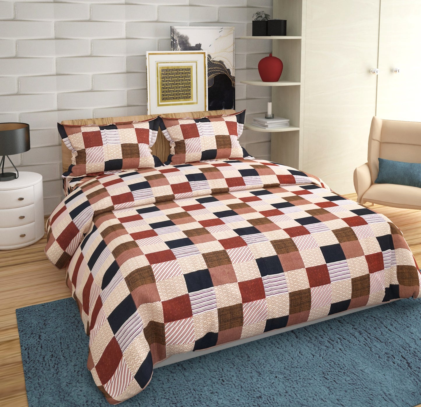 BS225: Proceed Double Bed Sheets