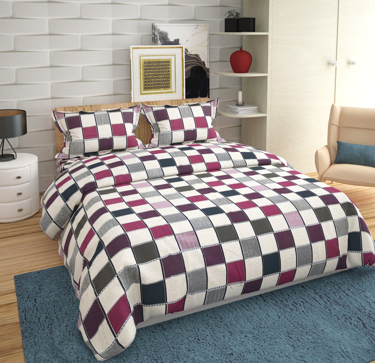 BS225: Proceed Double Bed Sheets