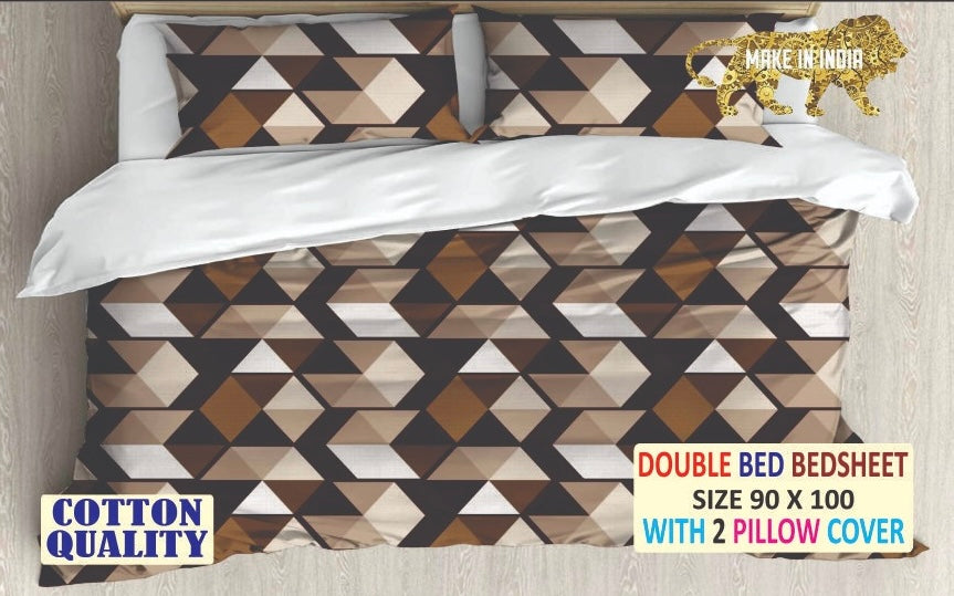 BS150: Triber Double Bed Sheets