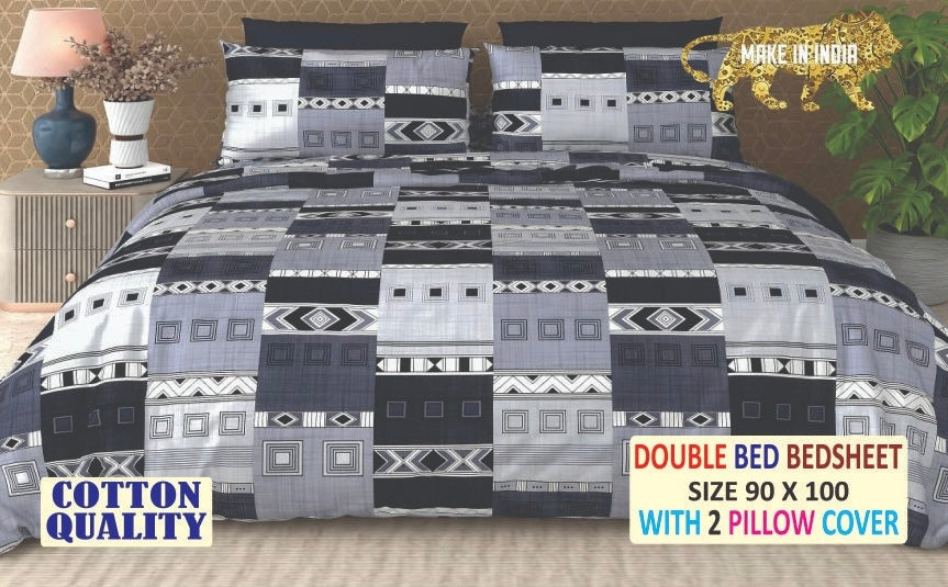 BS150: Triber Double Bed Sheets