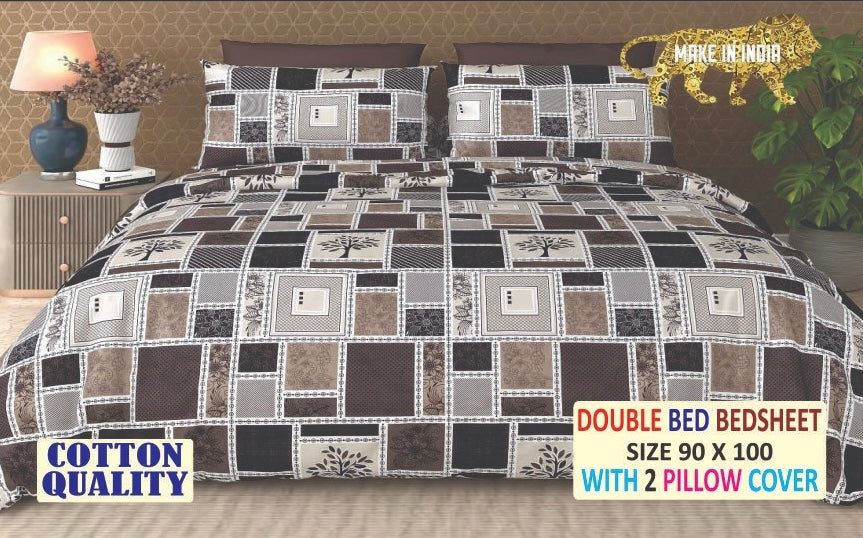 BS150: Triber Double Bed Sheets
