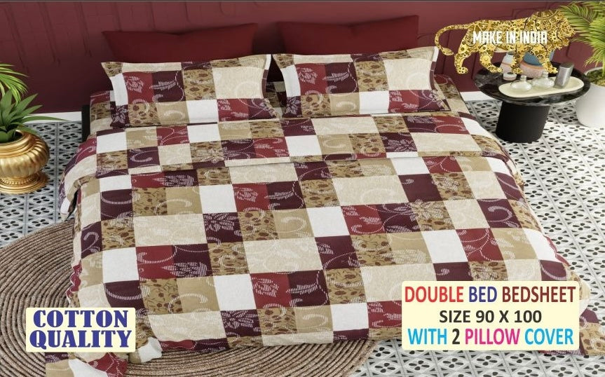 BS150: Triber Double Bed Sheets