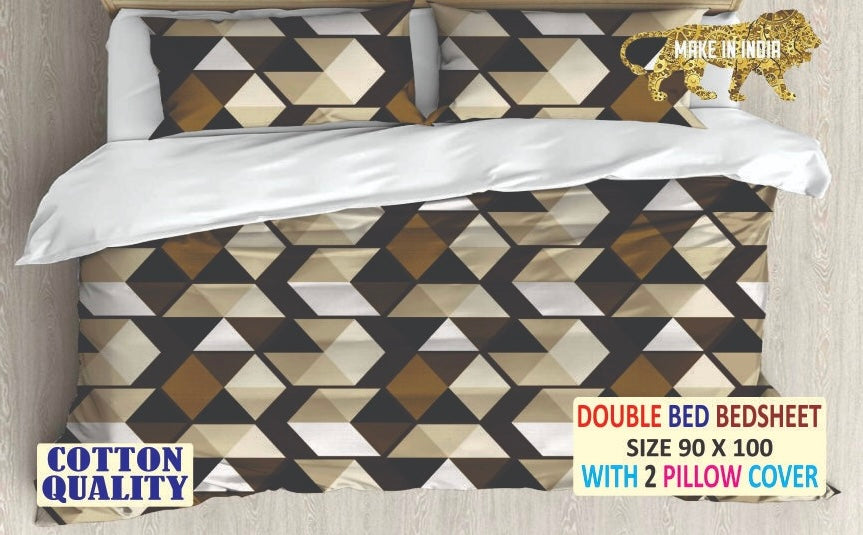 BS150: Triber Double Bed Sheets