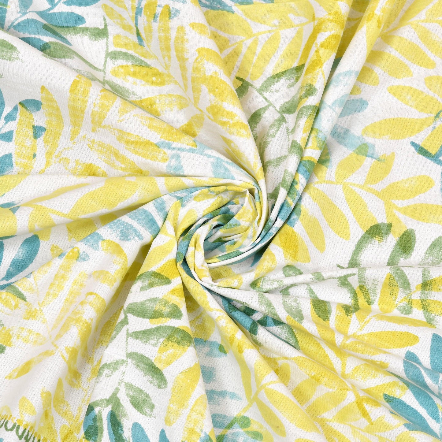 Mahanadi 310 TC Cotton Bed Sheet with 2 Pillow Covers - Printed - Clover Home Furnishings