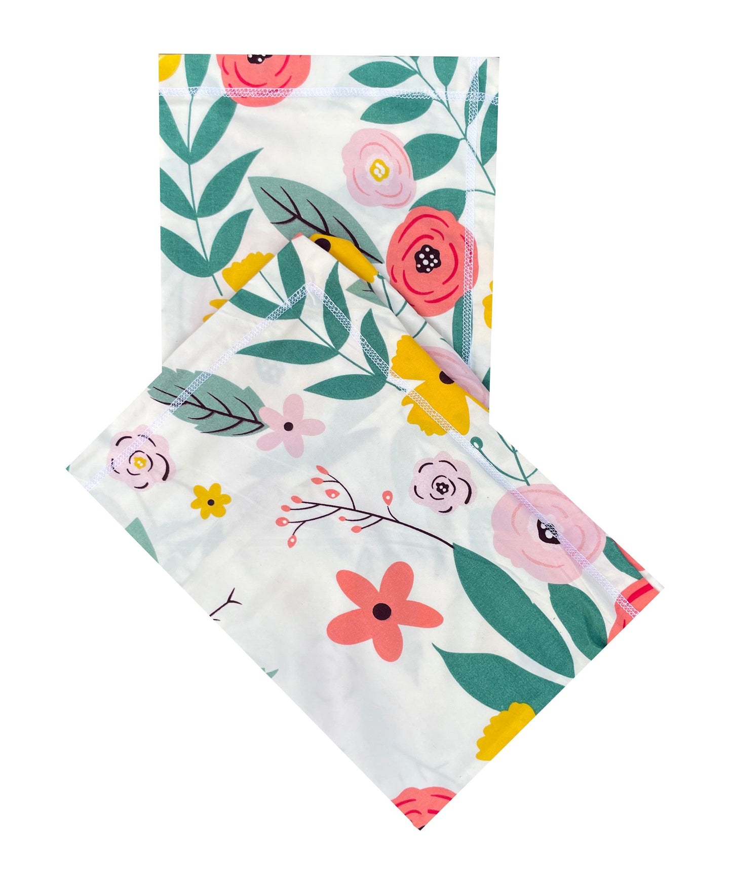 Godawari 188 TC Cotton Satin Double Bedsheet with 2 Pillow Covers - Clover Home Furnishings