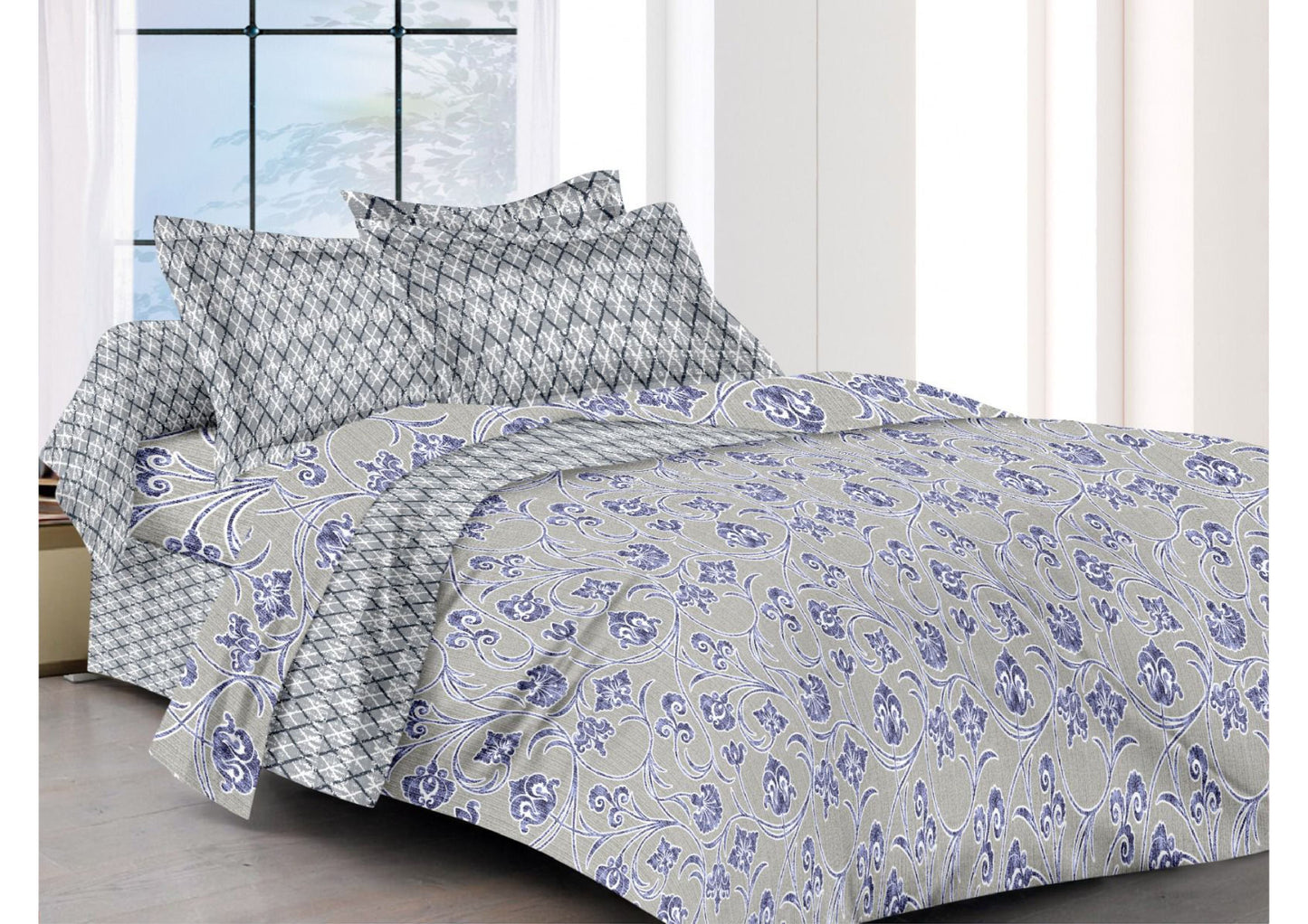 BS170: Camaro S. King Double Bed Sheets
