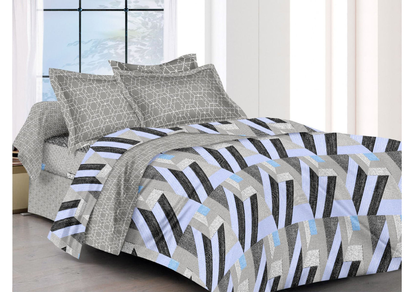 BS170: Camaro S. King Double Bed Sheets