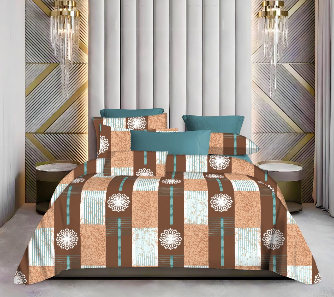 BS229: Velar S. King Double Bed Sheets