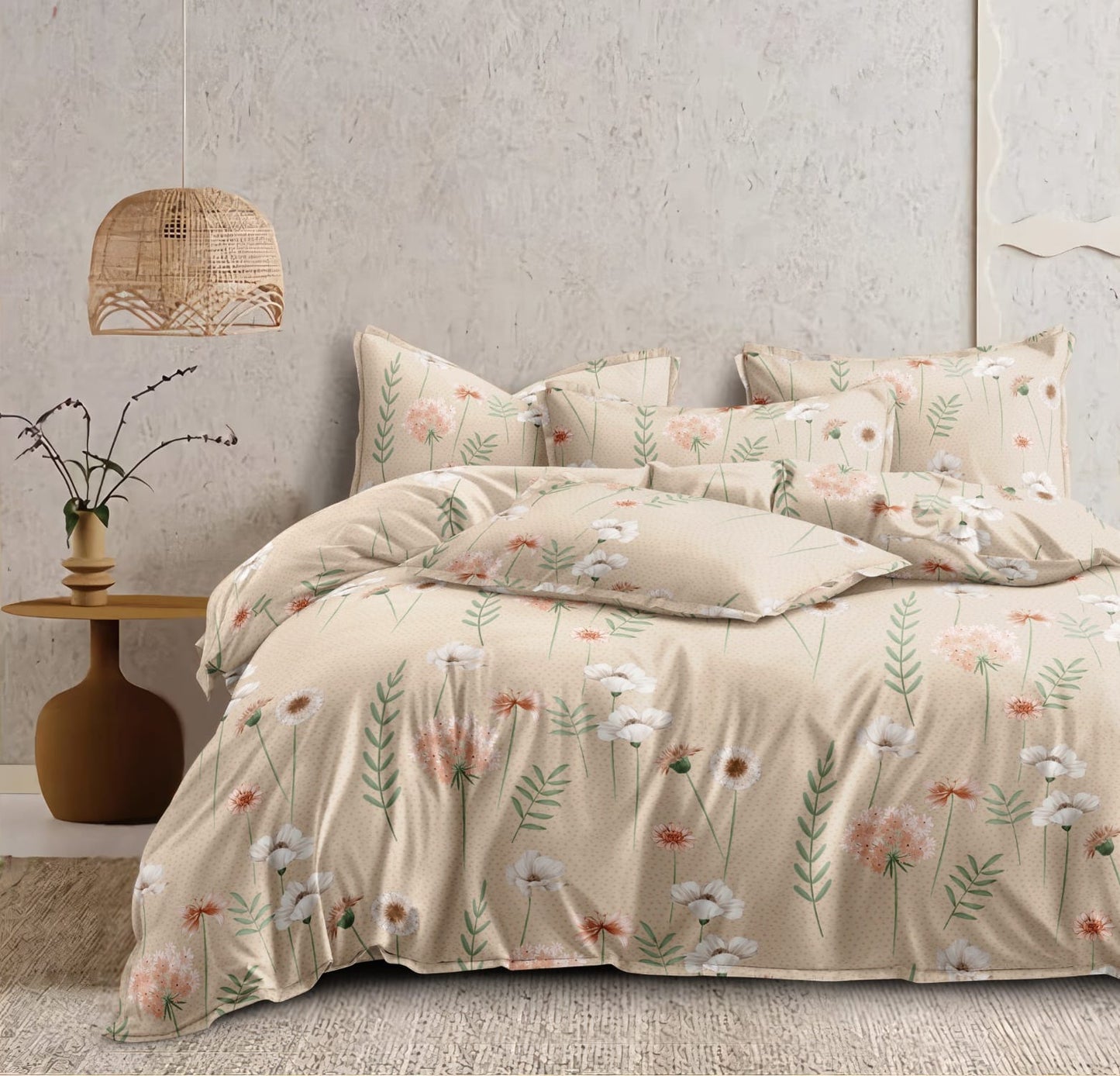 BS228: Vouge S. King Double Bed Sheets