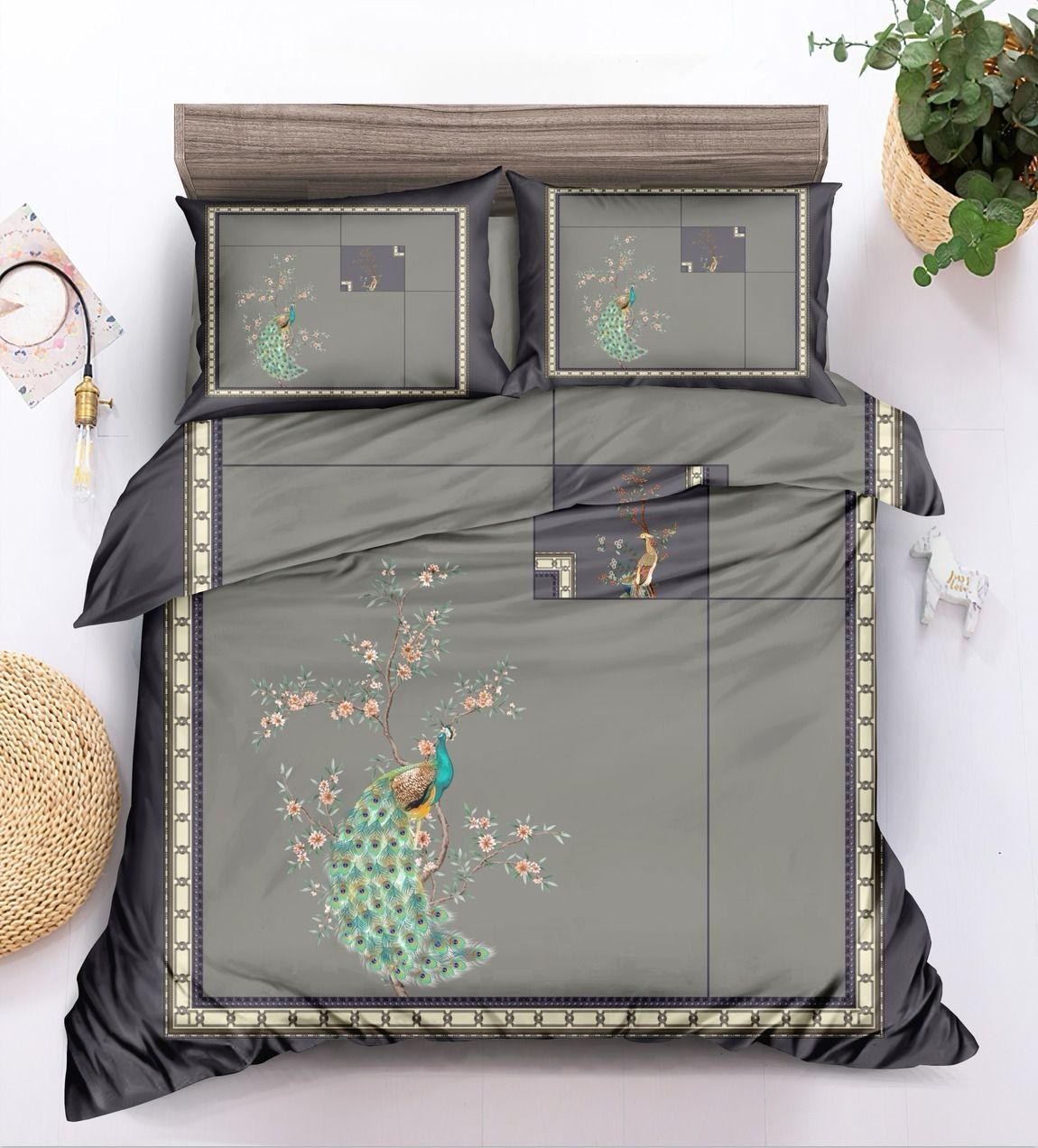 BS34: Passot S. King Cotton Double Bed Sheets