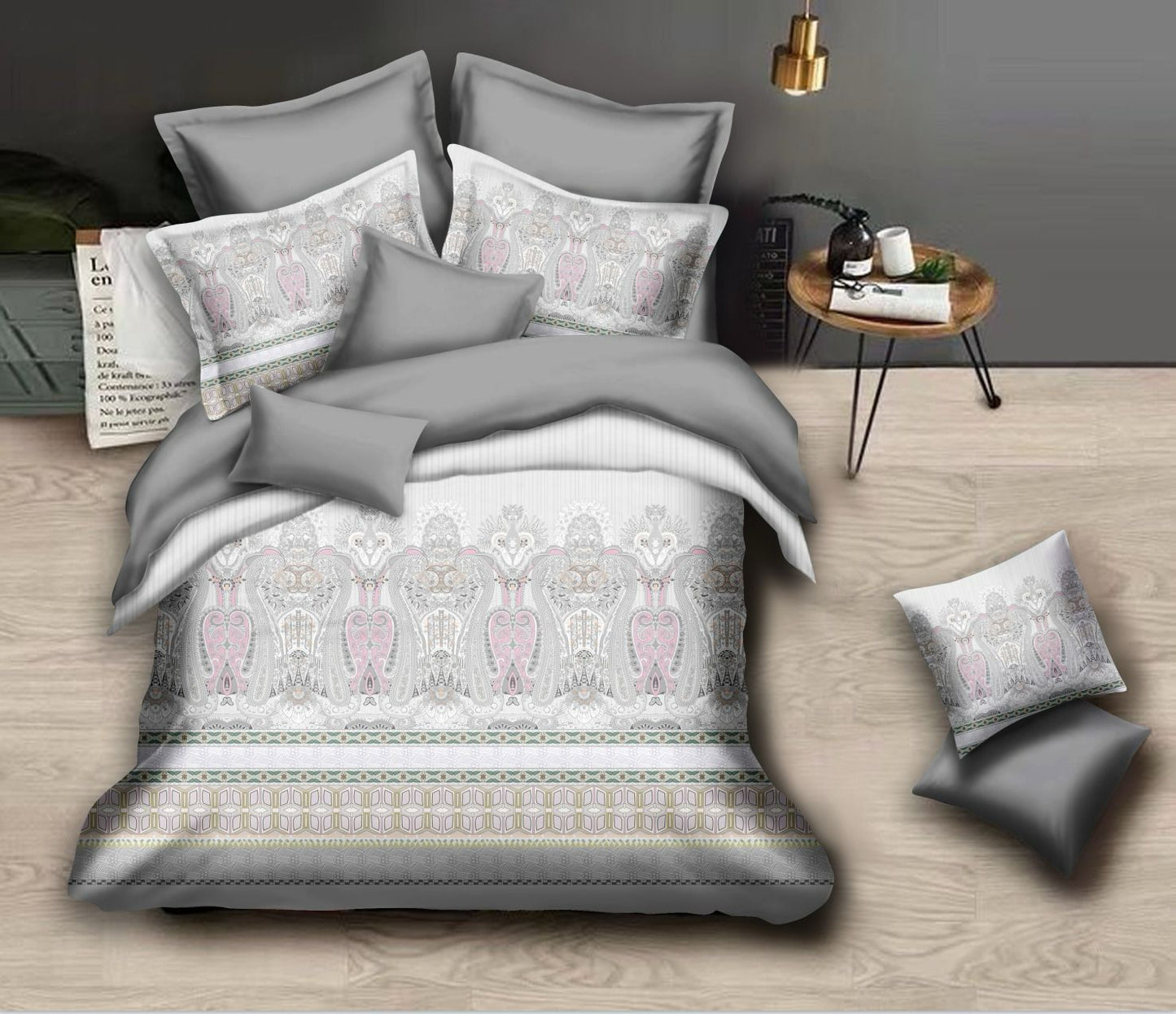 BS34: Passot S. King Cotton Double Bed Sheets