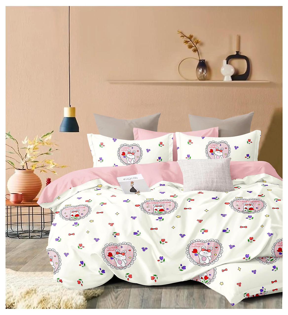 BS109: Pluto Gift Packing Double Bed Sheets