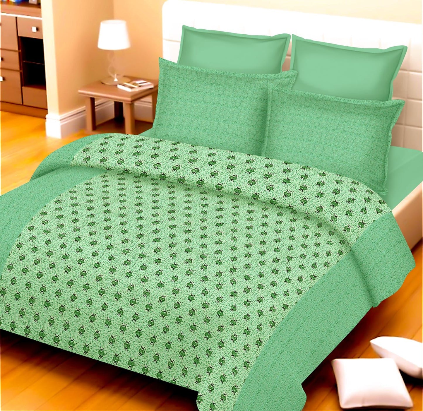 BS144: Elevate Cotton Double Bed Sheets