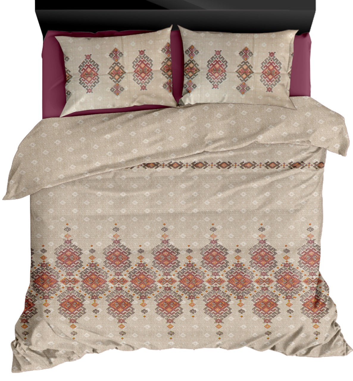 BS211: Optima S. King Double Bed Sheets