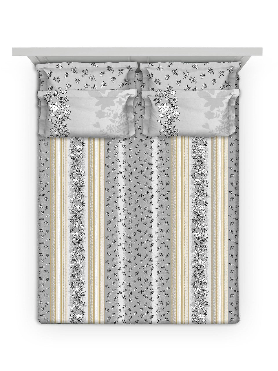 BS210: Niro S. King Double Bed Sheets