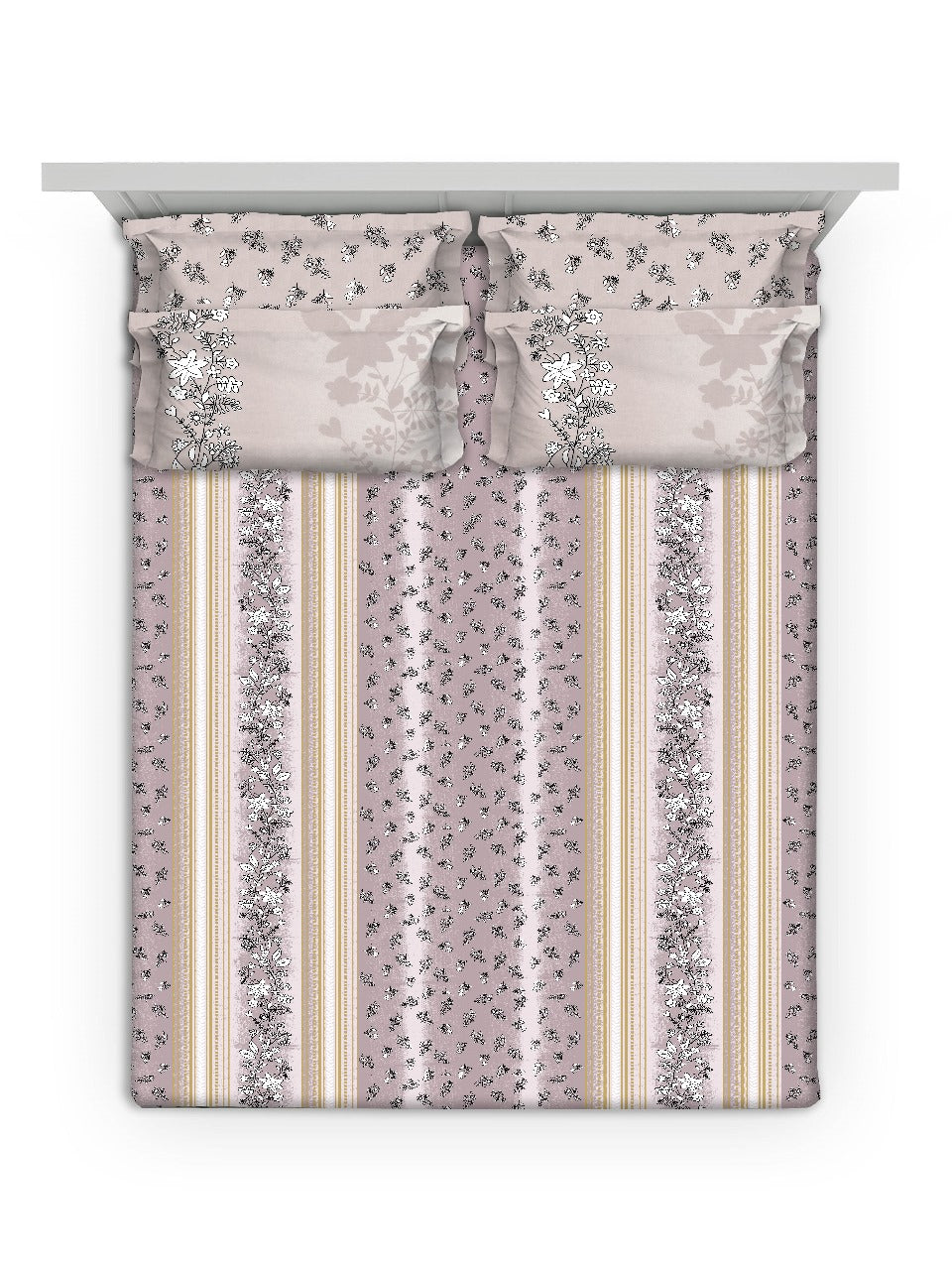 BS210: Niro S. King Double Bed Sheets