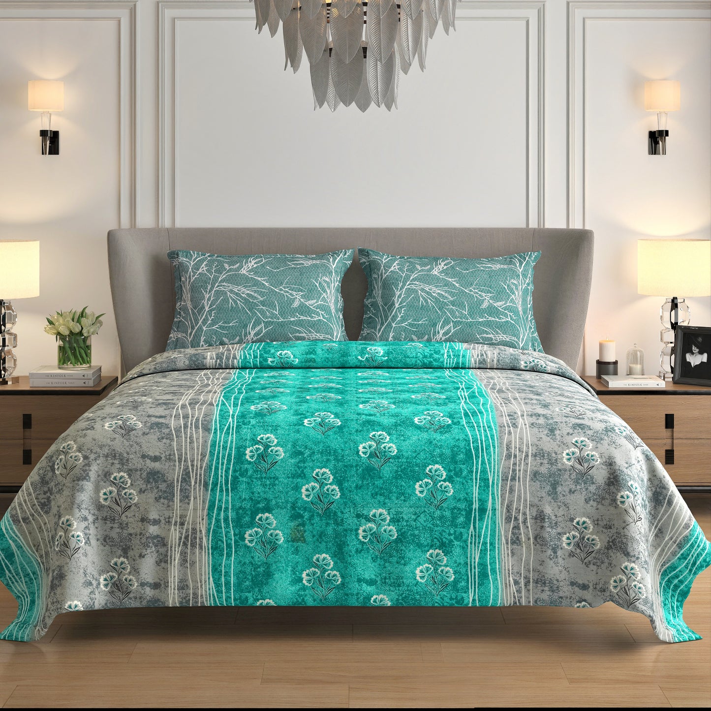 BS221: Ocean Double Bed Sheets